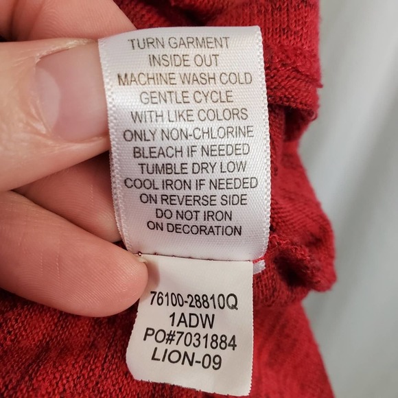 Live and Let Live Woman Beaded Top Sz 2X - Picture 7 of 7